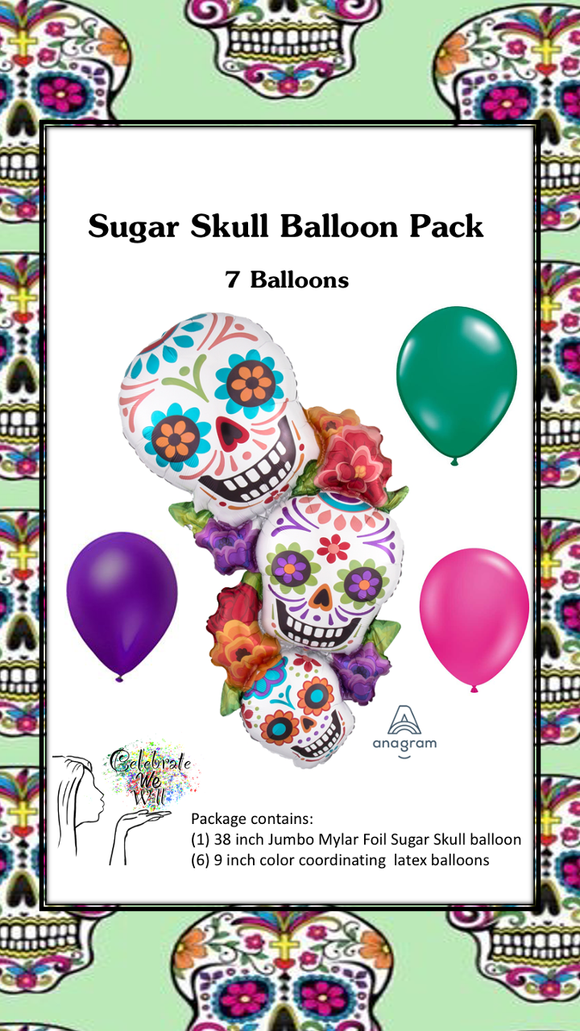 Sugar Skull Balloon Pack