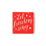 “Let Freedom Ring” Napkins