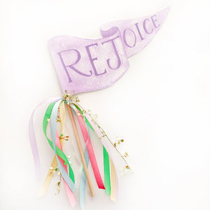 Rejoice Party Pennant