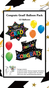 Congrats Grad! Balloon Pack