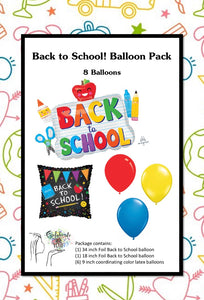Back to School Balloon Pack!
