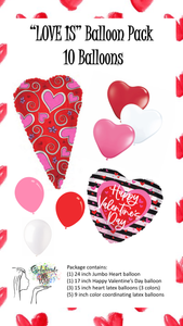 “LOVE IS” Balloon Pack