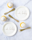 “Oh Baby” Cake Plates