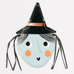Happy Witch Plate