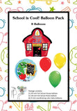 School is Cool Balloon Pack!