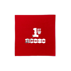 Red First Rodeo Napkins