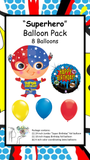 Superhero Balloon Pack