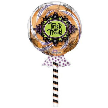 Jumbo Trick or Treat Lollipop Balloon