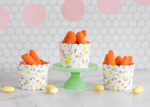 Bunnies & Flowers Food/Baking Cups (x50)