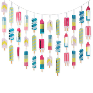 Popsicle Party Garland