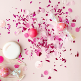 Bubble Gum Pink Artisan Confetti