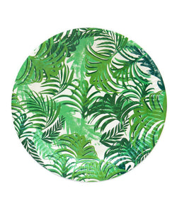 Tropical Leaf 9" Plates