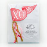 XOXO Party Pennant