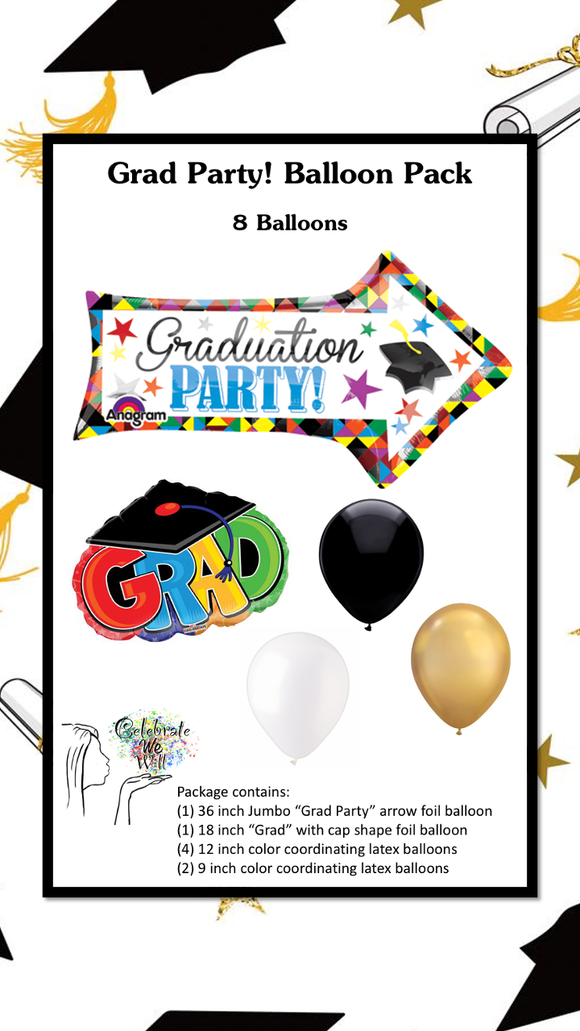 Grad Party! Balloon Pack