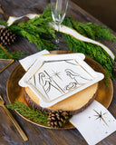 Nativity Scene Plates