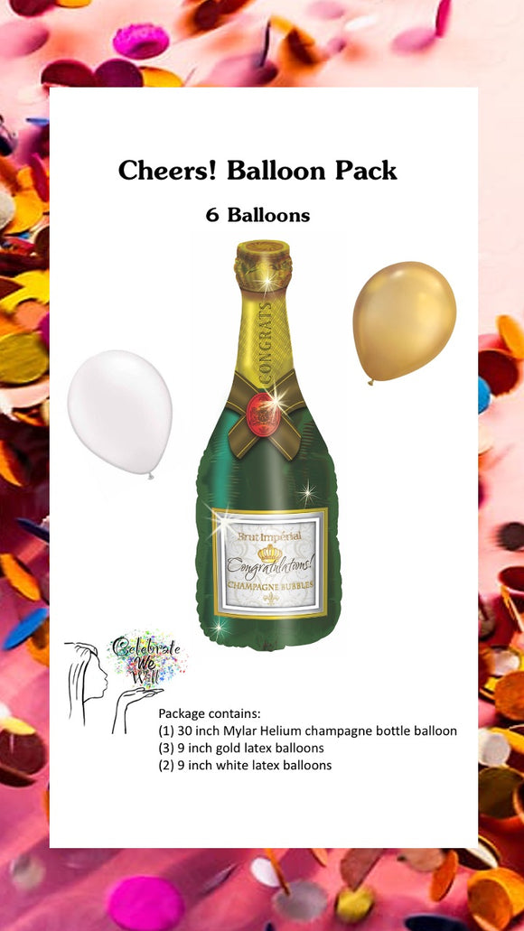 “Here’s to you” Balloon Pack