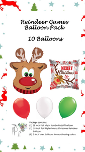 Reindeer Games Balloon Pack