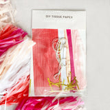 Valentine's DIY Paper Tassel Tail or Garland Kit