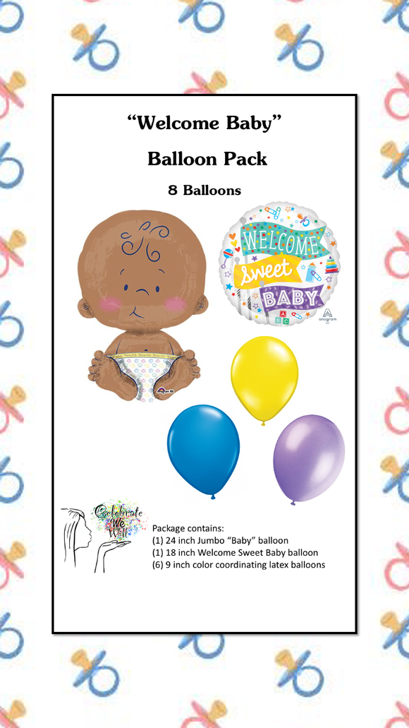 Welcome Baby Balloon Pack 1
