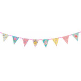 Floral Bunting Banner