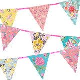 Floral Bunting Banner