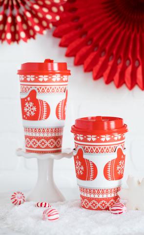Sweater & Mittens Coffee Cups