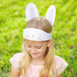 Gingham Bunny Crowns (x8)