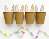 Easter Bunny Cups by "Occasions By Shakira" (x8)