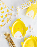Easter Chick Plates (x8)