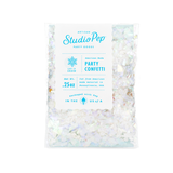 Iridescent & white Artisan Confetti