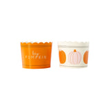 Pink & Orange Pumpkin Baking Cups (50pcs)