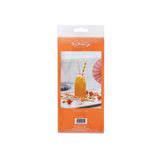 Pink Candy Corn Reusable Straws (Pack of 12)