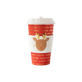 Rudolf Reindeer To-Go Cups (x8)