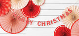 Classic "Merry Christmas" Banner