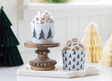 Winter Time Tree & Star Baking Cups (x50)