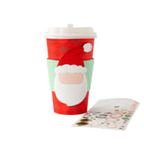 Make Your Own Face Santa Face To-Go Cups (8ct) D1