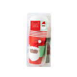 Make Your Own Santa Face To-Go Cups (8ct) D2