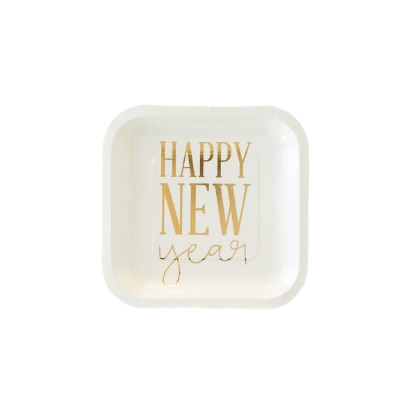 Happy New Year 7” Plate
